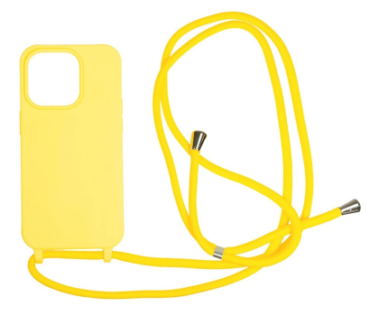 Etui / obudowa na smartfona Mobile Origin Lanyard Case do iPhone 14 Pro yellow